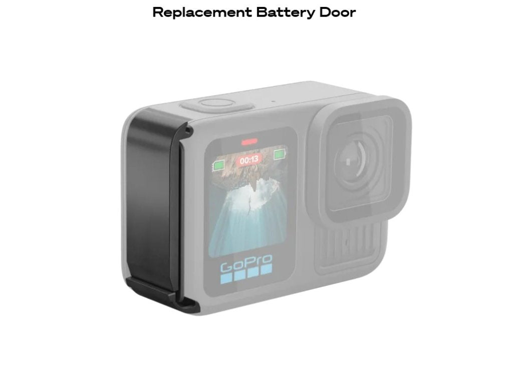 GoPro Replacement Battery Door for HERO13 - 12 - 11 - 10 - 9 Black Camera
