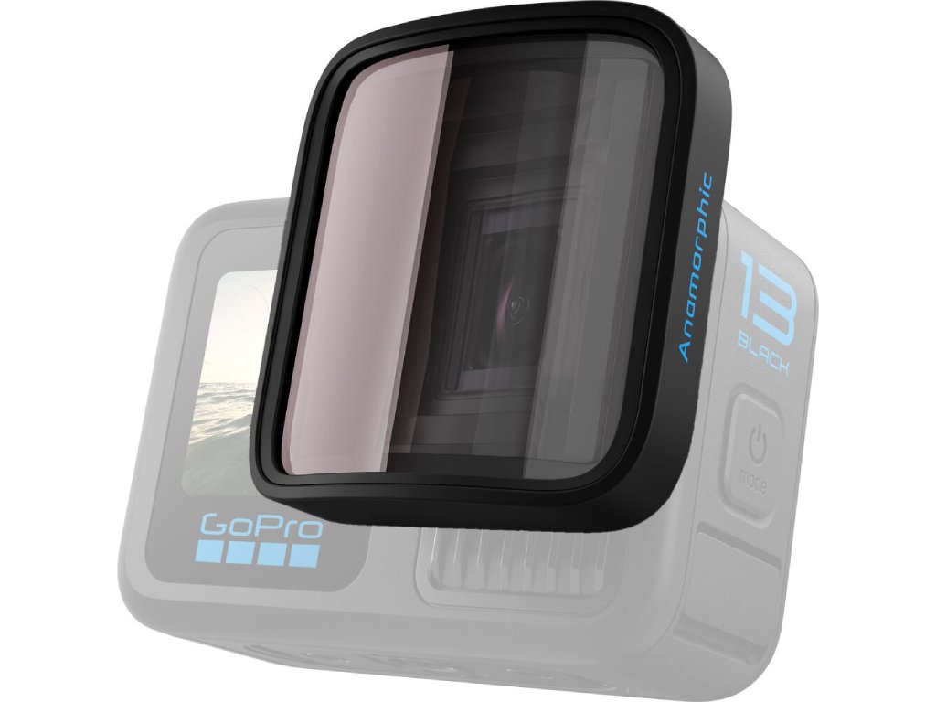 GoPro Anamorphic Lens Mod - Cinematic Ultra-Wide Angle Lens for HERO13 Black