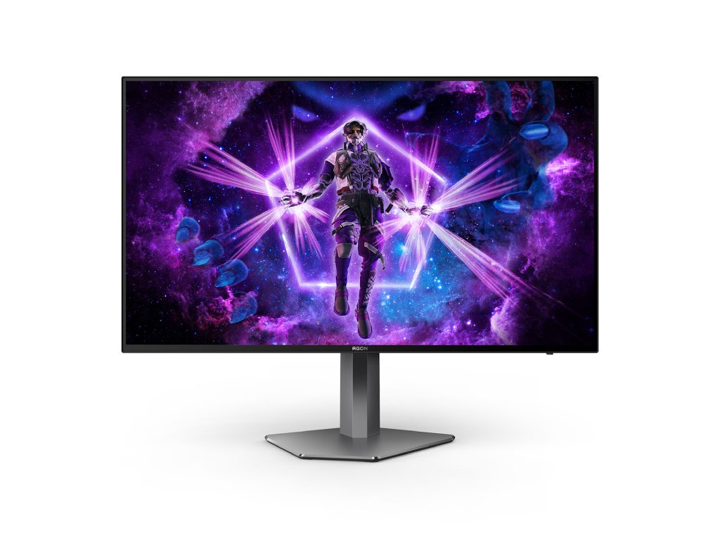AOC Agon PRO AG276QZD QHD OLED Gaming Monitor, 26.5", 240Hz, 0.03 ms, HDMI*2 - DP*2, HAS, 5 W x 2, USB