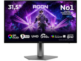 AOC Agon PRO AG326UZD2 4K QD-OLED Gaming Monitor, 31.5", 240Hz, 0.03 ms,HDMI*2 - DP*1, HAS,USB,8 W x 2