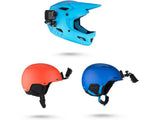 GoPro Helmet Front + Side Mount for Motorcycles, Ski + More