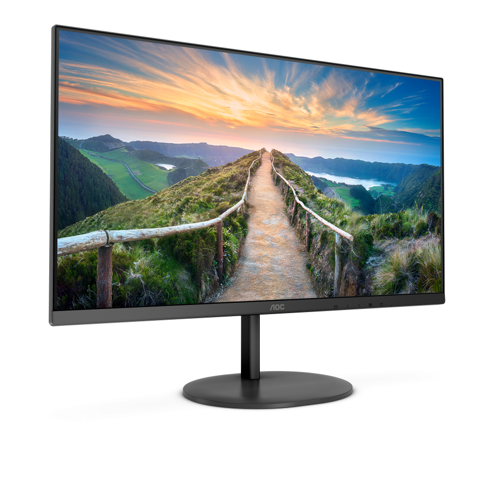 AOC IPS Monitor Q27V4EA, 27", QHD 2560x1440, 75Hz, 4 ms, 1000:1, DP - HDMI, VESA 100 x 100, 2W x 2