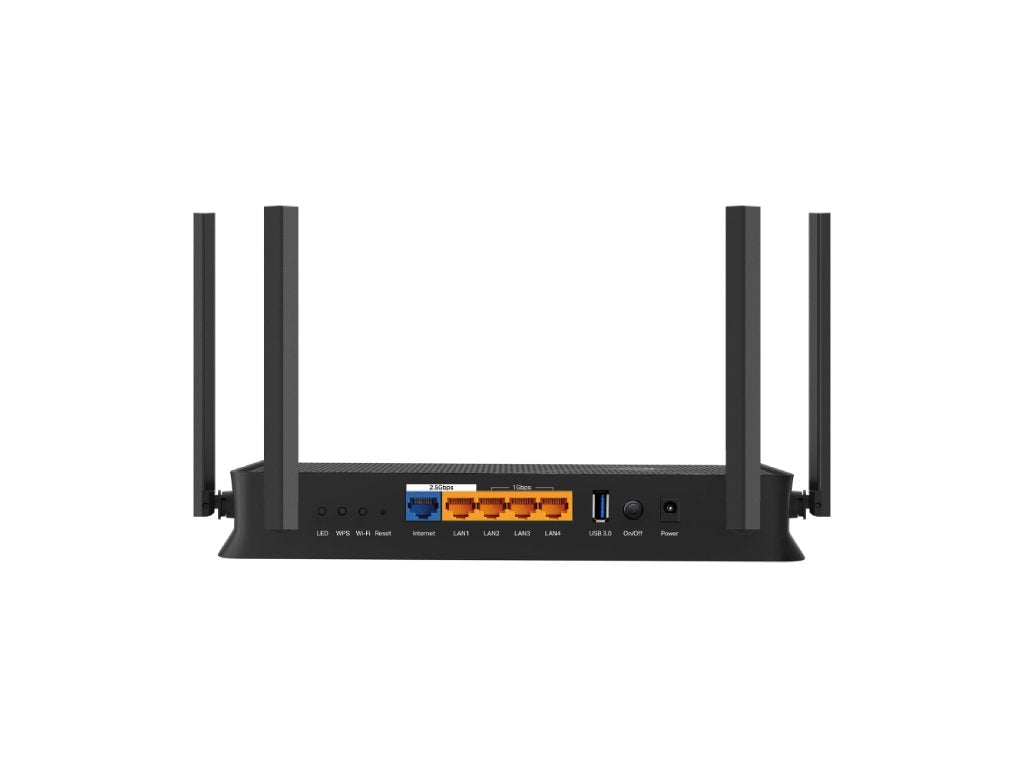 TP-LINK ARCHER BE230 BE3600 Dual-Band Wi-Fi 7 Router, 2 2.5G Ports, 4 antennas, USB 3.0