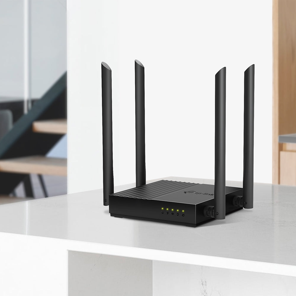 TP-LINK Archer C64 AC1200 Wireless MU-MIMO WiFi Router - AP, 1.2 GHz CPU, WPS