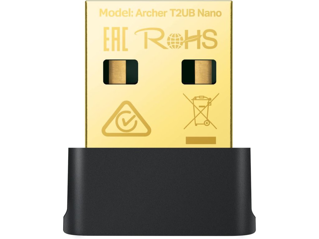 TP-LINK ARCHER T2UB NANO AC600 Nano Wi-Fi Bluetooth 4.2 USB Adapter