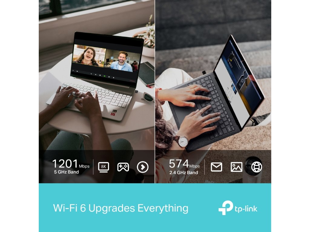 TP-LINK ARCHER TX20U NANO AX1800 Nano Wi-Fi 6 Dual Band Wireless USB Adapter