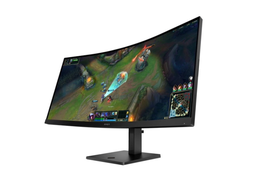 HP 34c G2 OMEN 34" 180Hz WQHD - HDR - VA - 2xHDMI - DP - Curved -  Tilt - Black
