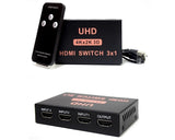 HDMI Switch 3x1 4Kx2K 3D
