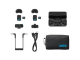 GoPro Wireless Mic Complete Kit, 2 Clip-On Transmitters w -  Built-In Mics
