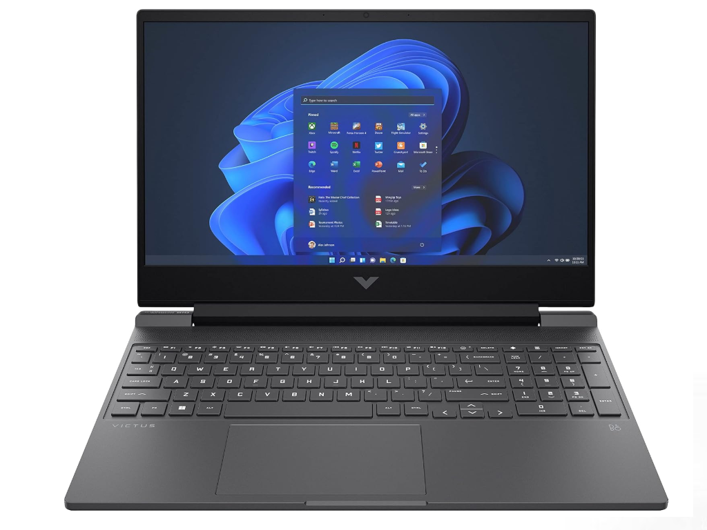 HP Victus 15-fa1056nn i5-12450H - 512GB - 16GB - 15.6" FHD - RTX 2050 - NoOS - Backlit - Mica Silver