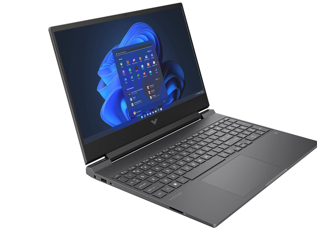 HP Victus Gaming Laptop 15-fa1056nn i5-12450H - 512GB - 16GB - 15.6" FHD - RTX 2050 - NoOS - Backlit - Mica Silver