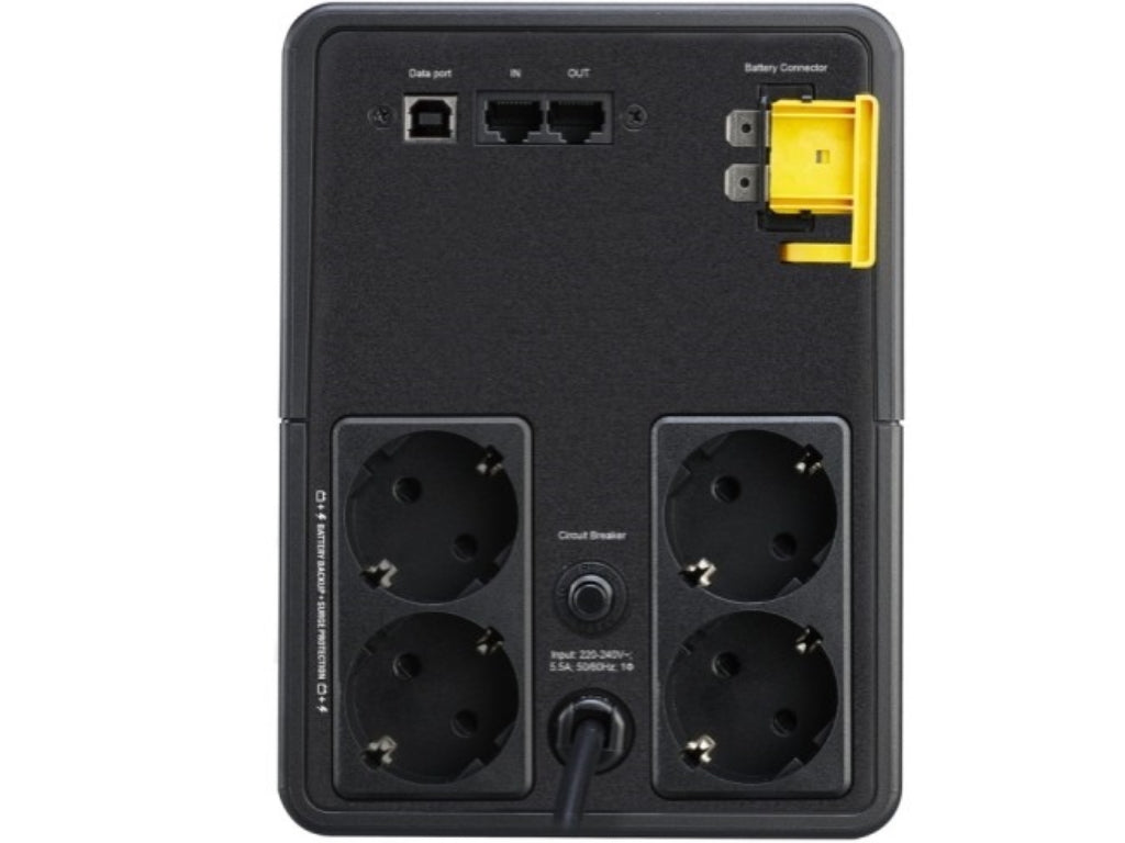 APC Back-UPS 1200VA - 650W, 230V, AVR, Schuko Sockets