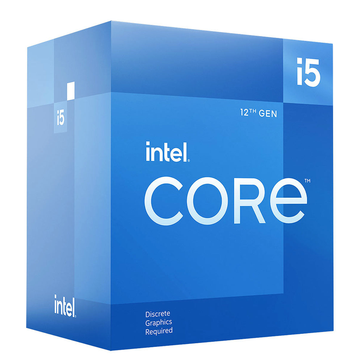 INTEL 6-Core i5-12400F, 2.5Hz(4.40 GHz Turbo), 18 MB Cache, LGA1700, Alder Lake
