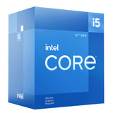 INTEL 6-Core i5-12400F, 2.5Hz(4.40 GHz Turbo), 18 MB Cache, LGA1700, Alder Lake