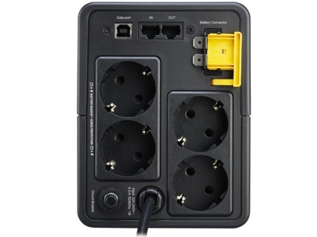 APC Back-UPS 950VA - 520W, 230V, AVR, Schuko Sockets
