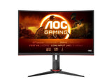 AOC Gaming Curved Monitor C27G2Z3, 27", FHD 1920x1080, 280Hz, 0.5 ms, HDMI*2 - DP, HAS - TILT - SWIVEL