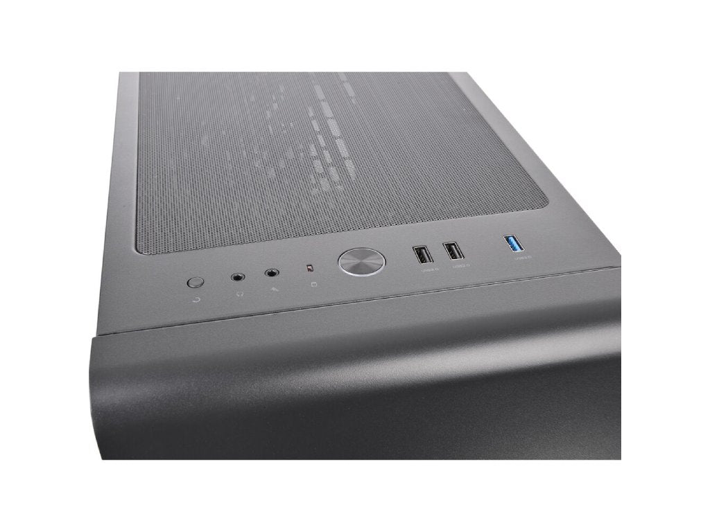 THERMALTAKE S300 Tempered Glass Mid-Tower Chassis, 120mm Standard Fan*1, USB 2.0*2 - USB 3.0