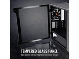 THERMALTAKE S100 Tempered Glass Micro Chassis, 120mm Standard Fan*1,USB 2.0*2 - USB 3.0