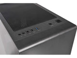 THERMALTAKE S100 Tempered Glass Micro Chassis, 120mm Standard Fan*1,USB 2.0*2 - USB 3.0