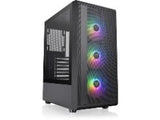 THERMALTAKE S200 TG ARGB Mid Tower Chassis, Mesh, 3x hydraulic bearing 120mm ARGB, USB 3.0 x 2