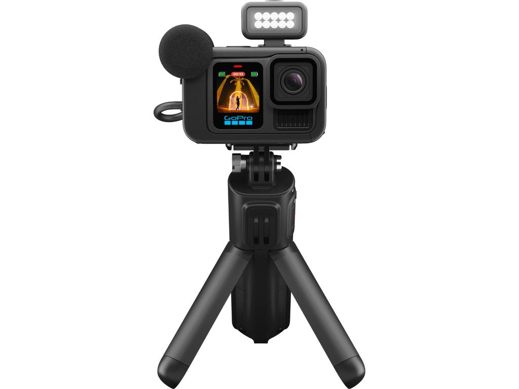 GoPro HERO13 Black CREATOR EDITION - Volta (Battery Grip  -  Tripod  -  Remote) + Media mod + Light mod