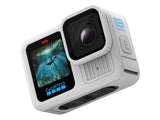 GoPro HERO13 Black in Polar White, 5.3K60 - 4K120, 27MP Photo, HyperSmooth 6.0, Dual LCD, 8x slo-mo
