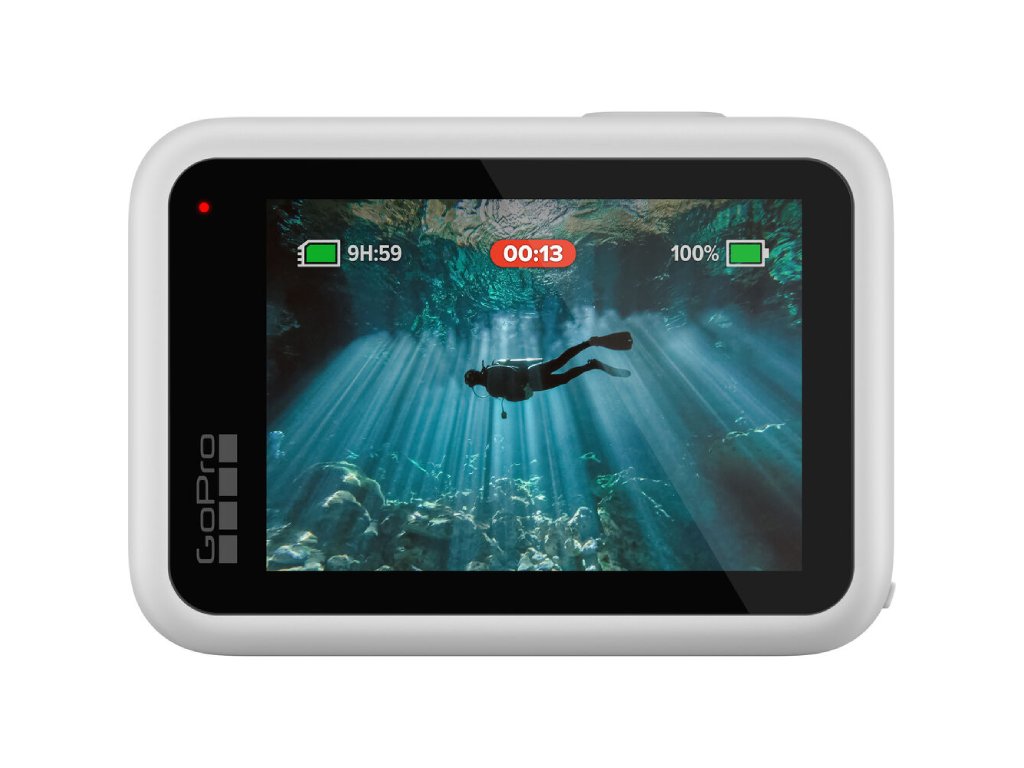 GoPro HERO13 Black in Polar White, 5.3K60 - 4K120, 27MP Photo, HyperSmooth 6.0, Dual LCD, 8x slo-mo