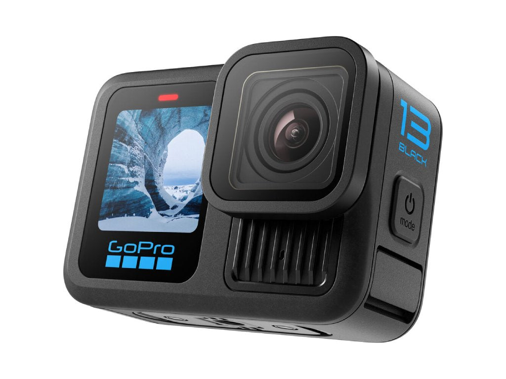 GoPro HERO 13 Black Accessory Bundle - The Handler + Enduro battery + Curved Adhesive Mount + Case