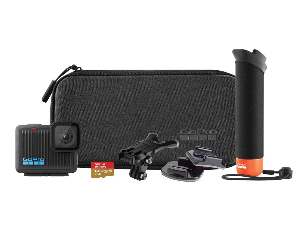 GoPro HERO Specialty Bundle - Handler + Bite Mount + 64GB SanDisk Micro SD Card + Carrying Case