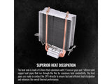 THERMALTAKE Contac 9 SE CPU Cooler 92mm PWM, 120 W, PWM 800-2000 RPM, 4 pin PWM, INTEL - AMD