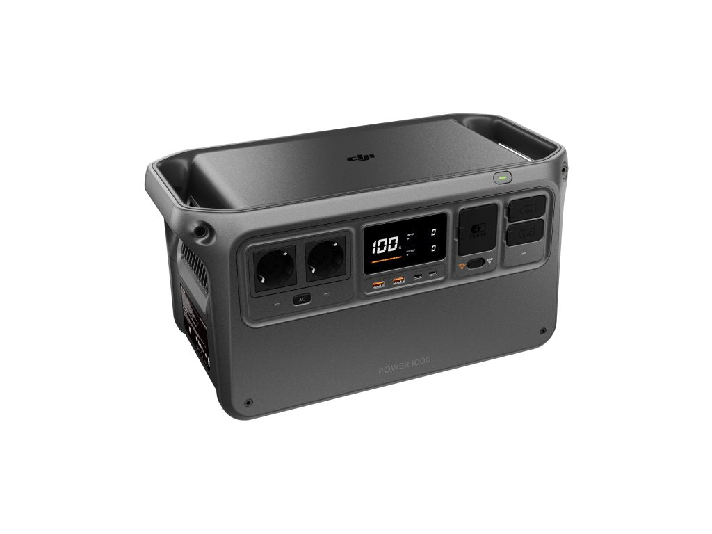 DJI Power 1000 Portable Power Station, 1024 Wh, Dual 140W USB-C Ports, AC Output  2, USB-A  2