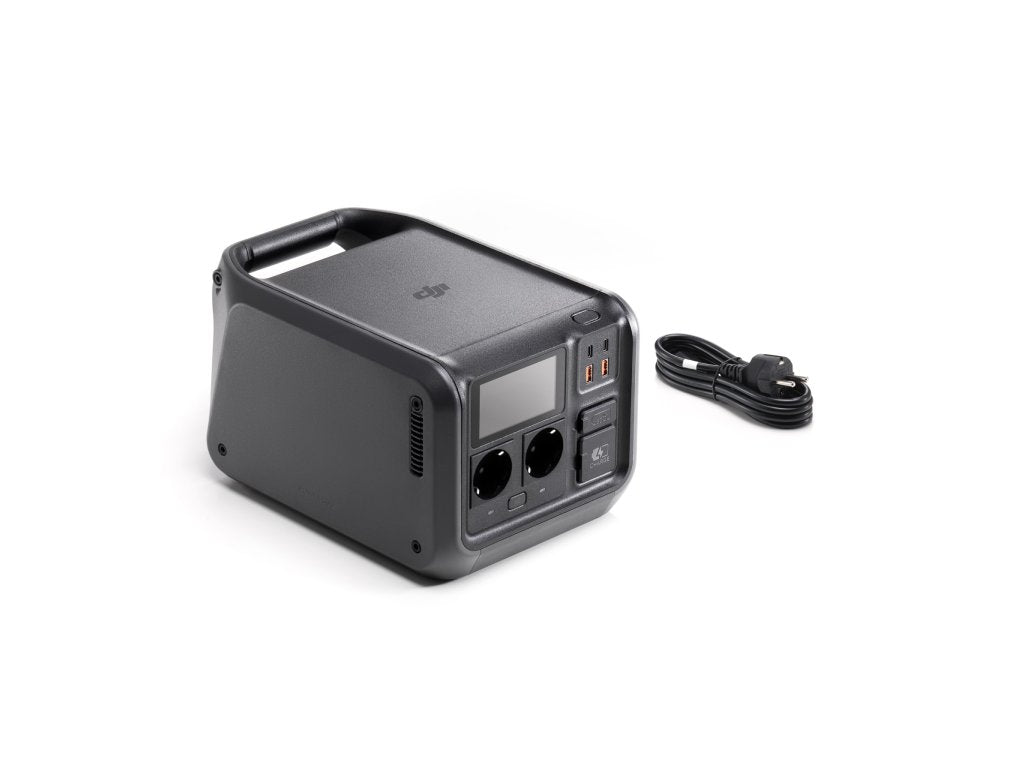DJI Power 500 - 512Wh Portable Power Station, AC Output x2,USB-C x2,USB-A x2,SDC Lite x1,AC Input x1