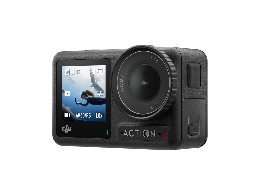 DJI Osmo Action 4 Adventure Combo - 3 Batteries, 1.5m Extension rode, Multifunctional Battery Case