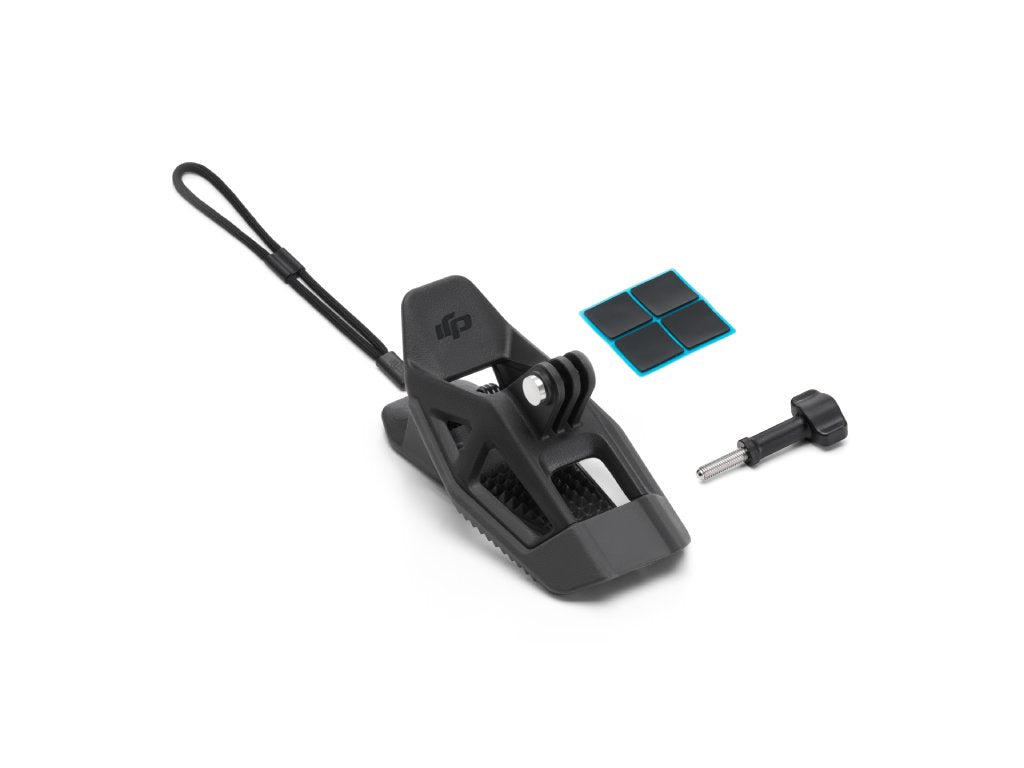 DJI Osmo Helmet Chin Mount Clip - Osmo Action 5 PRO, Osmo Action 4, Osmo Action 3, Action 2