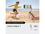 DJI OSMO MOBILE 7 , 3-Axis Gimbal,ActiveTrack 7.0, 10h Battery Life & Phone Charging,Built-in Tripod