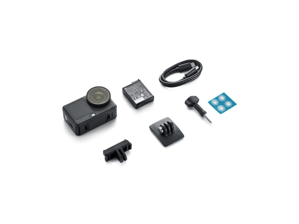 DJI Osmo Action 6 Standard Combo 4K - 120 Video, 38MP, OLED TS, 50GB Built-In Storage, 20m Waterproof