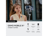 DJI Osmo Mobile 8P Creator Combo, Pro Framing and Tracking Phone Gimbal