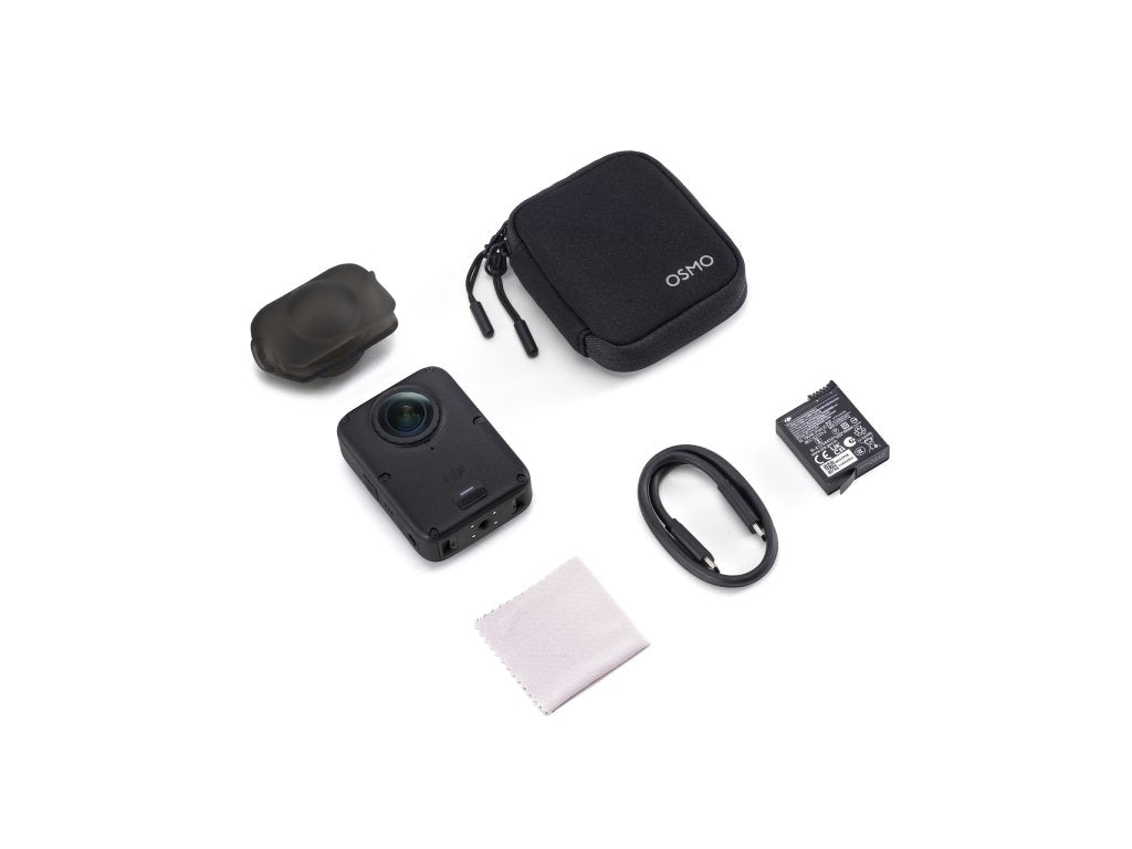 DJI Osmo 360 II Standard Combo, Native 8K - 60fps, 1 360 imaging, 105GB of built-in storage