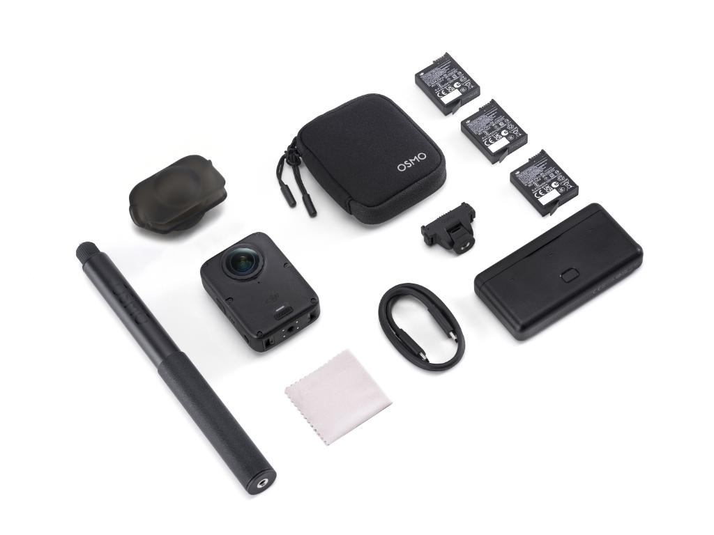 DJI Osmo 360 II Adventure Combo, Native 8K - 60fps, 1 360 imaging, 105GB of built-in storage