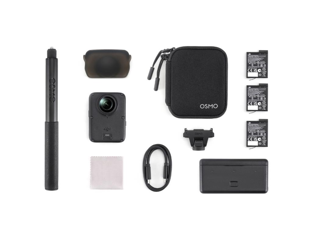 DJI Osmo 360 II Adventure Combo, Native 8K - 60fps, 1 360 imaging, 105GB of built-in storage