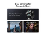 DJI Osmo Pocket 4P Standard Combo(Fill Light + Handle With 1 - 4" Thread + Carrying Pouch)