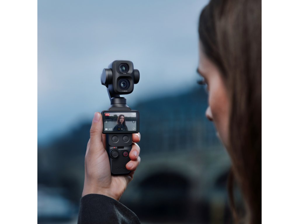 DJI Osmo Pocket 4P Vlog Combo(Fill Light + DJI Mic Mini 2 + Osmo FrameTap + Tripod + Carrying Bag)