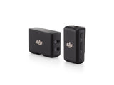 DJI Mic 2 (1 TX + 1 RX), Wireless Microphone with Intelligent Noise Cancelling, 14-Hour Recording