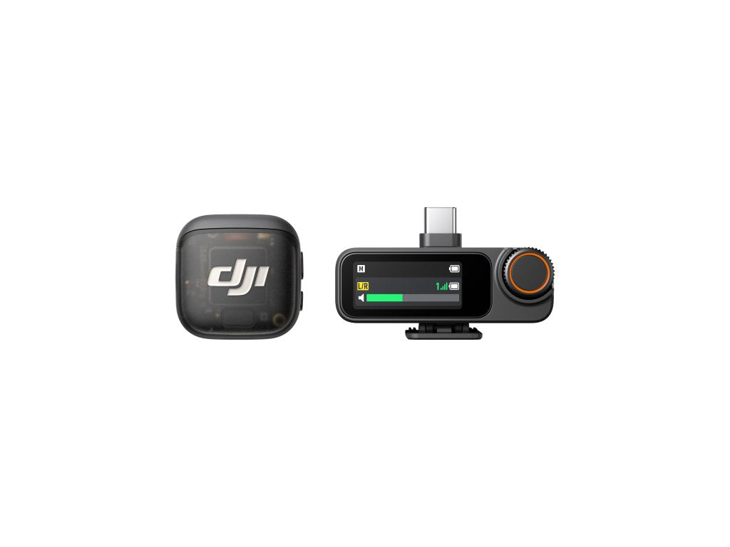 DJI Mic 3 (1 TX + 1 RX) - 1x DJI Mic 3 Transmitter + 1x DJI Mic 3 Receiver