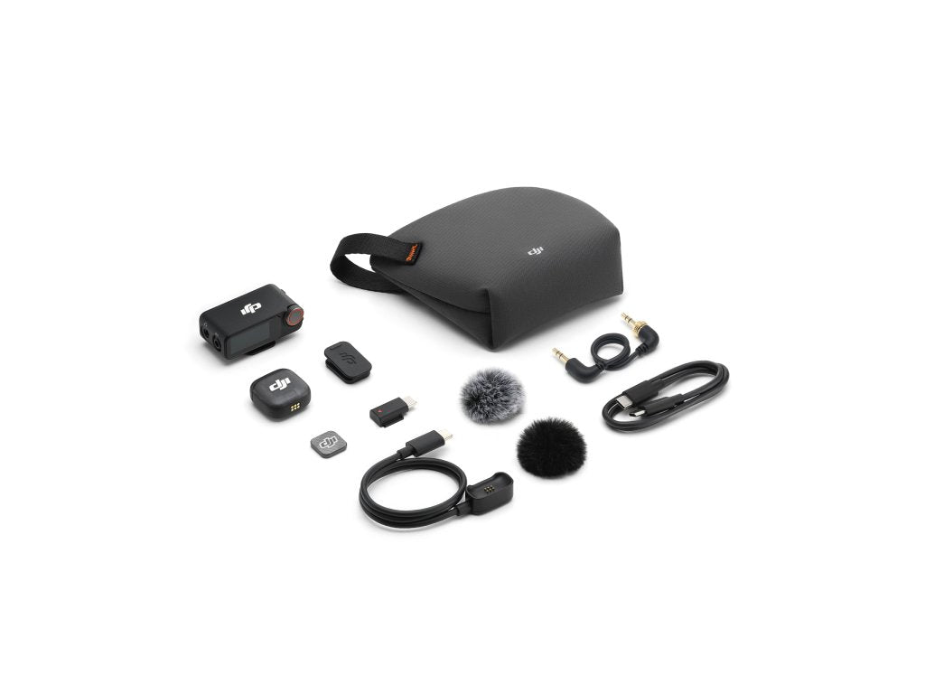 DJI Mic 3 (1 TX + 1 RX) - 1x DJI Mic 3 Transmitter + 1x DJI Mic 3 Receiver