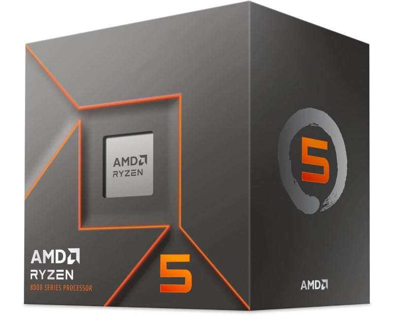 Ryzen 5 8400F 6 cores do 4.7 GHz Box (100-100001591BOX)