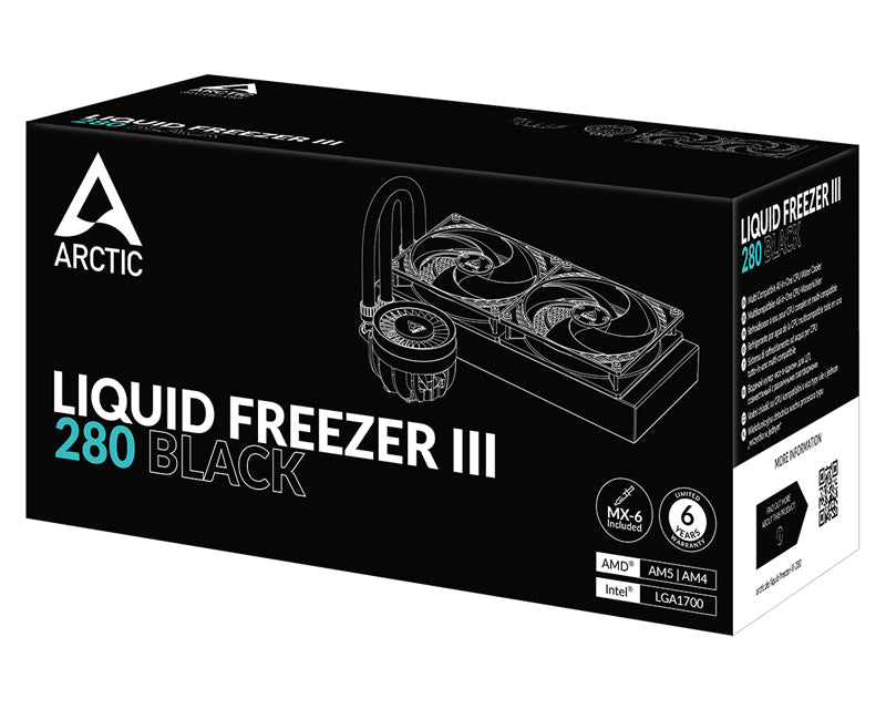 Liquid Freezer III 280 Black vodeno hlađenje (ACFRE00135A)
