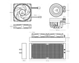Liquid Freezer III 280 A-RGB Black vodeno hlađenje (ACFRE00143A)
