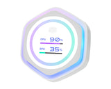 Flex-Kit : LCD White ekran za vodeno hlađenje beli (RL-LCFK-FLCD-RW)