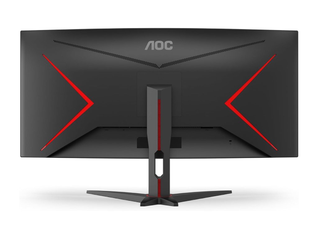 AOC Gaming Curved Monitor CU34G2XE, 34", WQHD 3440x1440, 144Hz, 1 ms, HDMI - DP, 3-sided frameless